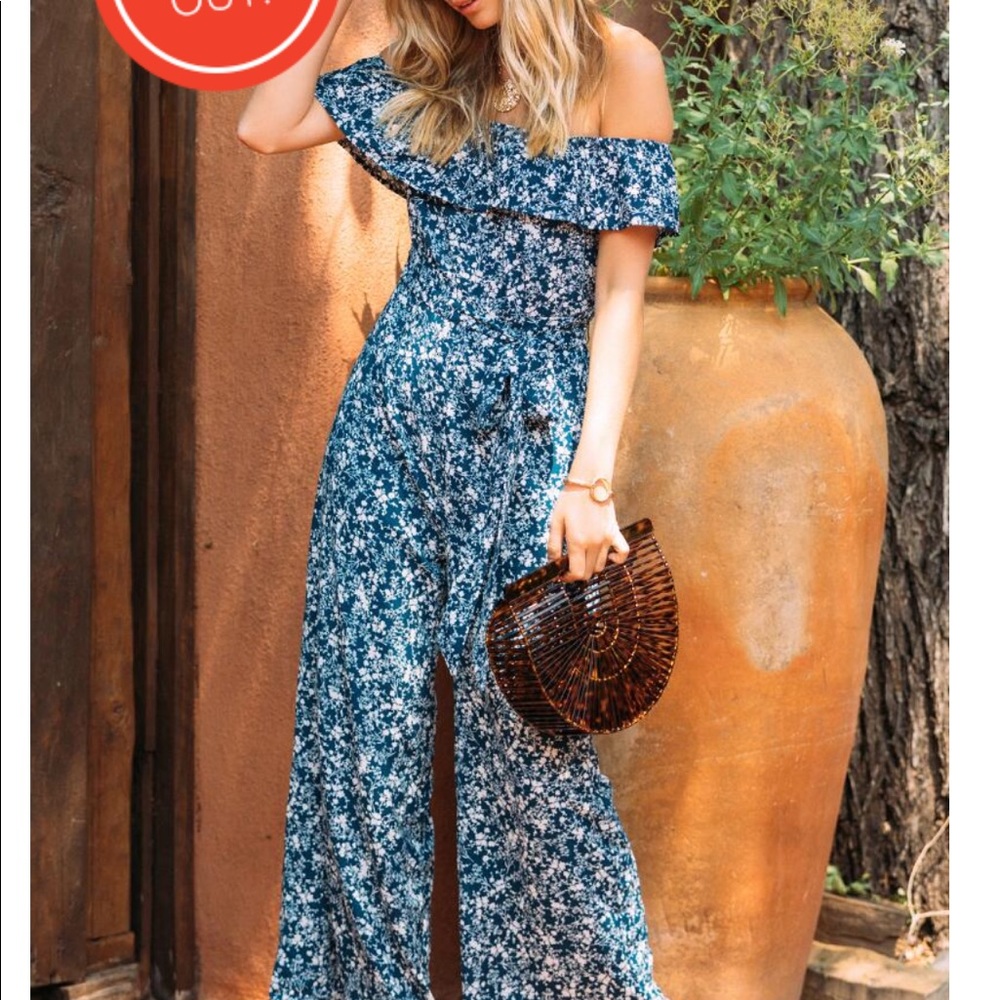 Floral Jumpsuit